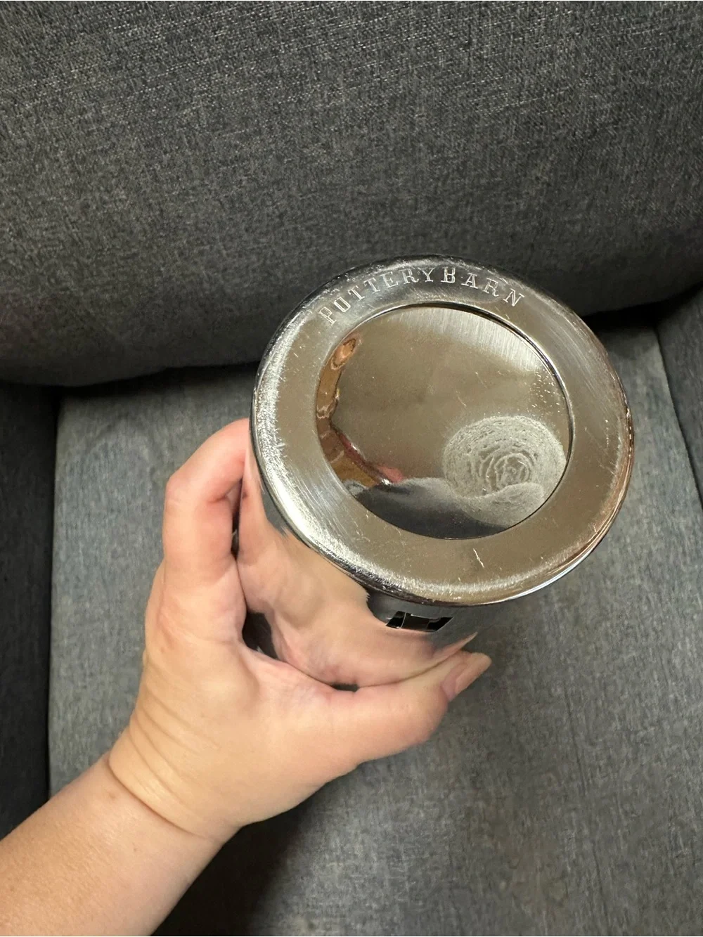Pottery Barn Stainless Steel Cocktail Shaker - Dial-a-Cocktail